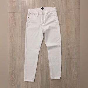 J Crew 9” Mid-Rise Skinny Jeans